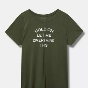Torrid Overthink Classic Fit Tee